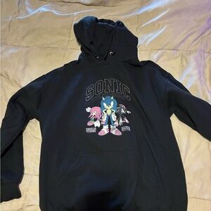 Sonic the Hedgehog Black Hoodie